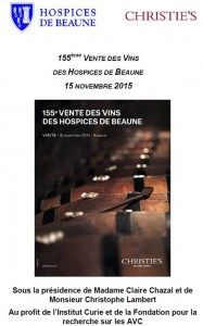 vertdevin-155ème vente des Hospices de Beaune