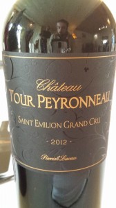 Château Tour Peyronneau – Sélection Pierrick Lavau 2012 – Saint-Emilion Grand Cru