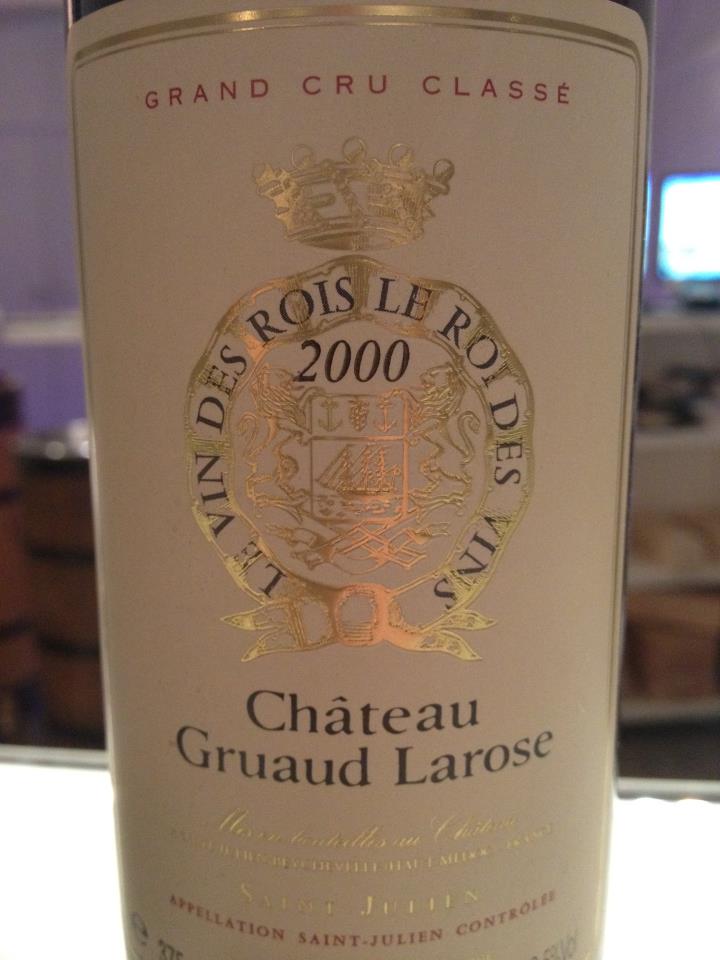 Château Gruaud Larose 2000 – 2ème Grand Cru Classé de Saint-Julien