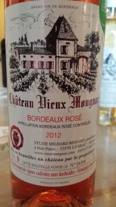 Château Vieux Mougnac 2012 – Bordeaux Rosé