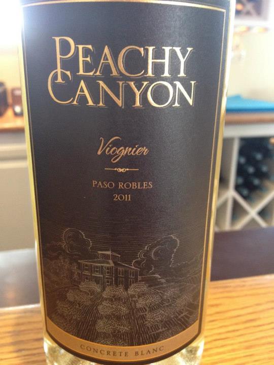 Peachy Canyon Winery – Viognier 2010 – Paso Robles