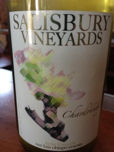 Salisbury Vineyards – Chardonnay 2010 (Avila Vineyard) – San Luis Obispo County