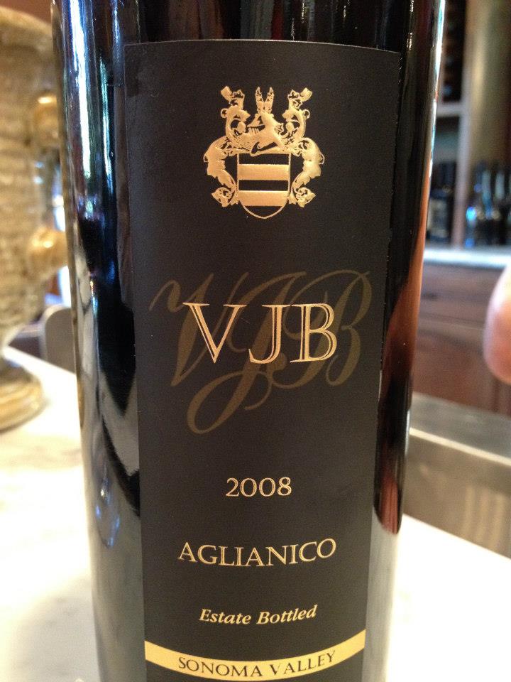 VJB Winery – Aglianico 2008 – Sonoma