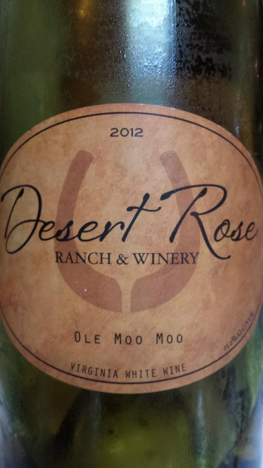 Desert Rose Ranch & Winery – Ole Moo Moo 2012 – Virginia