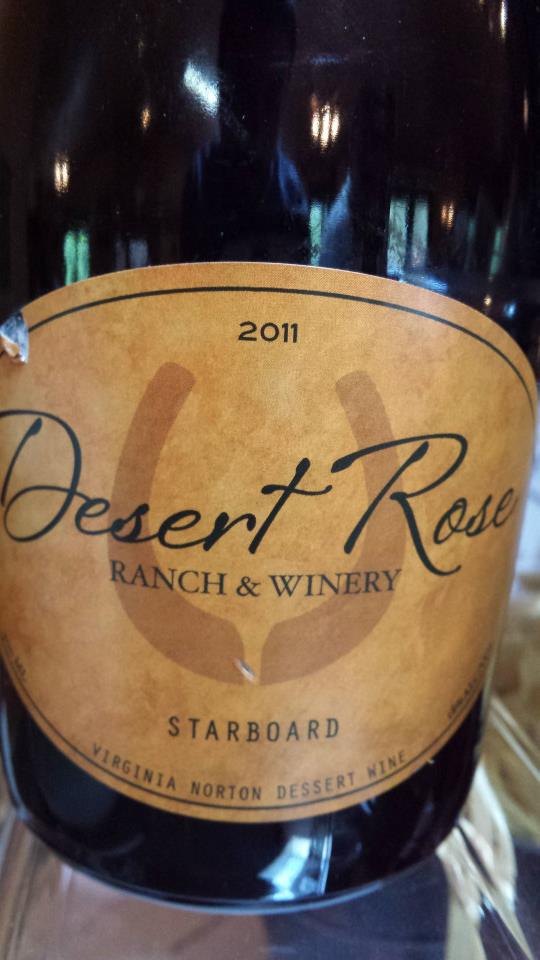 Desert Rose Ranch & Winery – Starboard 2011 – Virginia