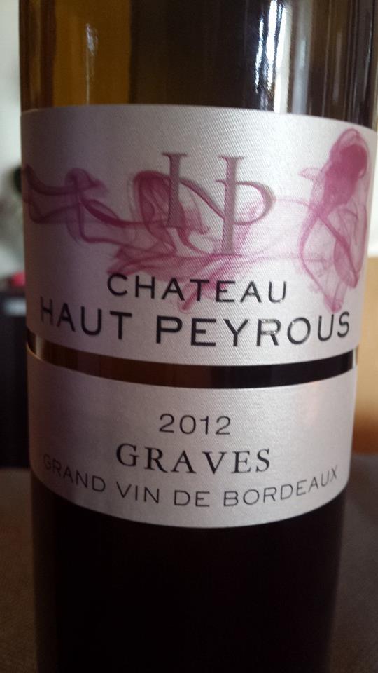 Château Haut Peyrous – L’Atypique 2012 – Graves