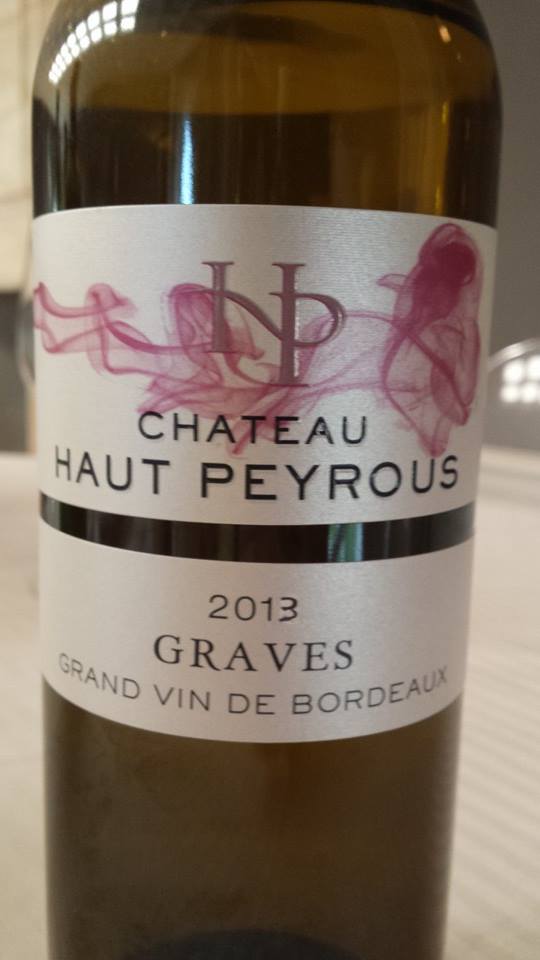 Château Haut-Peyrous 2013 – Graves (white)
