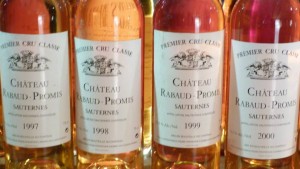 Château Rabaud-Promis – 1er Grand Cru Classé de Sauternes – 1999