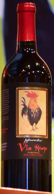 Jefferson Vineyards – Vin Rouge 2011 – Virginia Table Wine