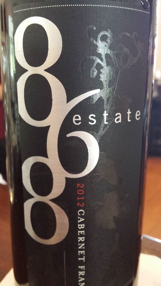 868 Estate Vineyards – Cabernet Franc 2012 – Virginia