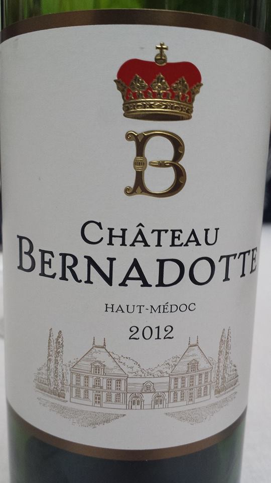 Château Bernadotte 2012 – Haut-Médoc – Cru Bourgeois