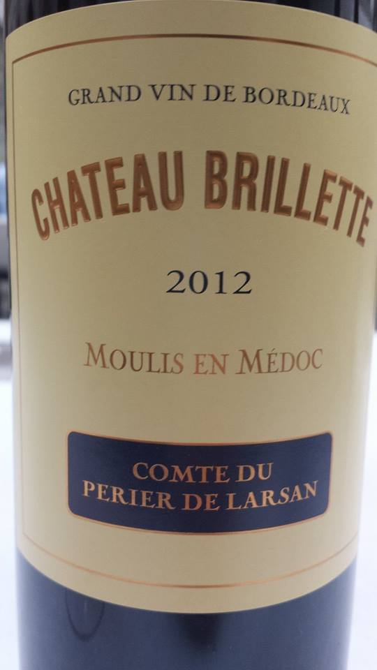 Château Brillette 2012 – Moulis-en-Médoc – Cru Bourgeois