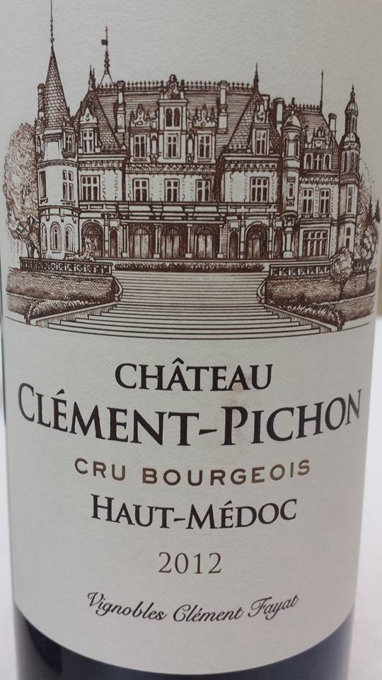 Château Clément-Pichon 2012 – Haut-Médoc – Cru Bourgeois