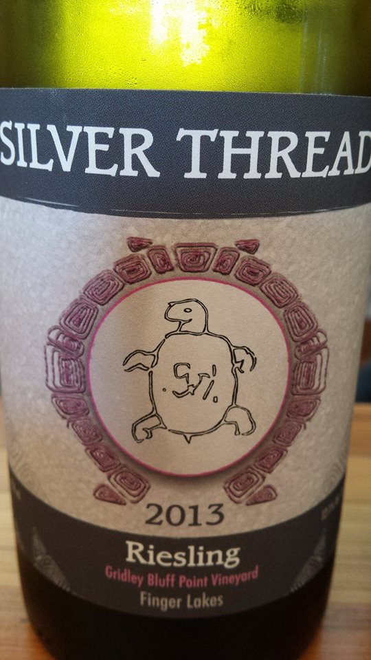 Silver Thread – Riesling 2013 – Gridley Bluff Point Vineyard – Finger Lakes