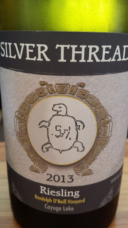 Silver Thread – Riesling 2013 – Randolph O’Neill Vineyard 2013 – Cayuga Lake