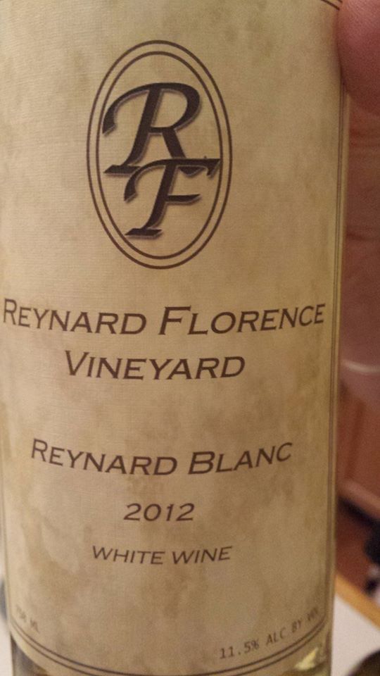 Reynard Florence Vineyard – Reynard Blanc 2012 – Virginia White Wine