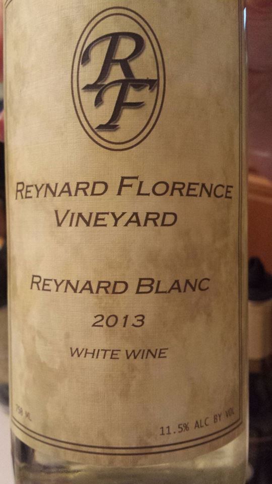 Reynard Florence Vineyard – Reynard Blanc 2013 – Virginia White Wine