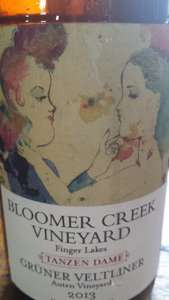 Bloomer Creek Vineyard – Grüner Veltliner 2013 – Tanzen Dame – Auten Vineyard – Finger Lakes