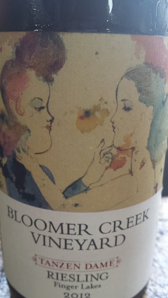 Bloomer Creek Vineyard – Riesling 2012 – Tanzen Dame – Finger Lakes