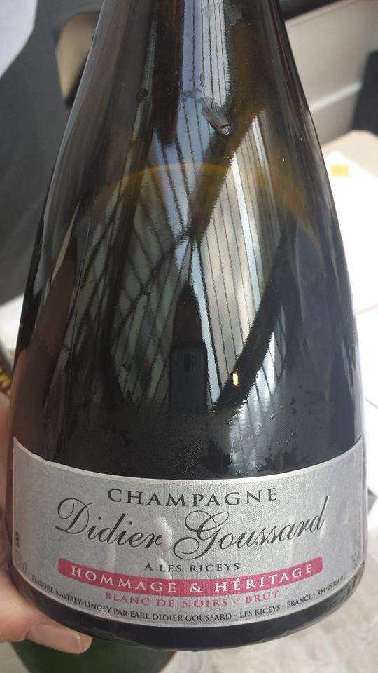 Champagne Didier Goussard – Hommage & Héritage – Blanc de Noirs – Brut – NV