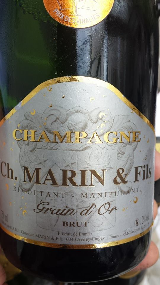 Champagne Marin & Fils – Grain d’Or – Blanc de blancs – Brut – NV