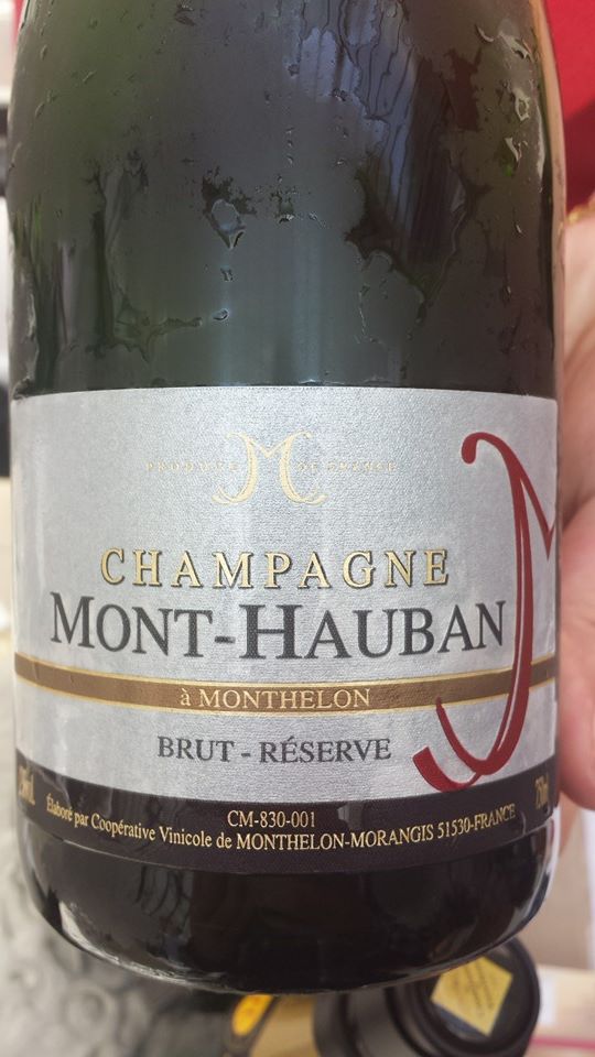 Champagne Mont-Hauban – Cuvée Réserve – Brut – NV