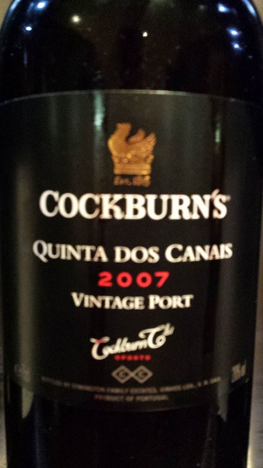 Cockburn’s – Quinta dos Canais 2007 – Vintage Port