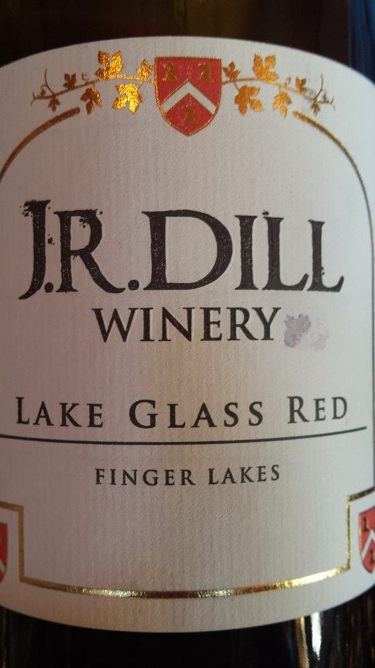 J.R. Dill Winery – Lake Glass Red 2012 – Finger Lakes