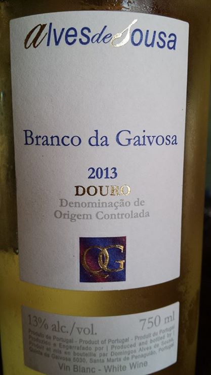 Alves de Sousa – Branco da Gaivosa 2013 – DOC Douro