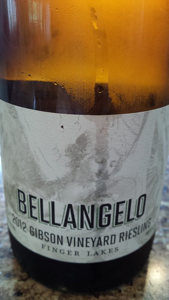 Bellangelo – 2012 Gibson Vineyard Riesling – Finger Lakes