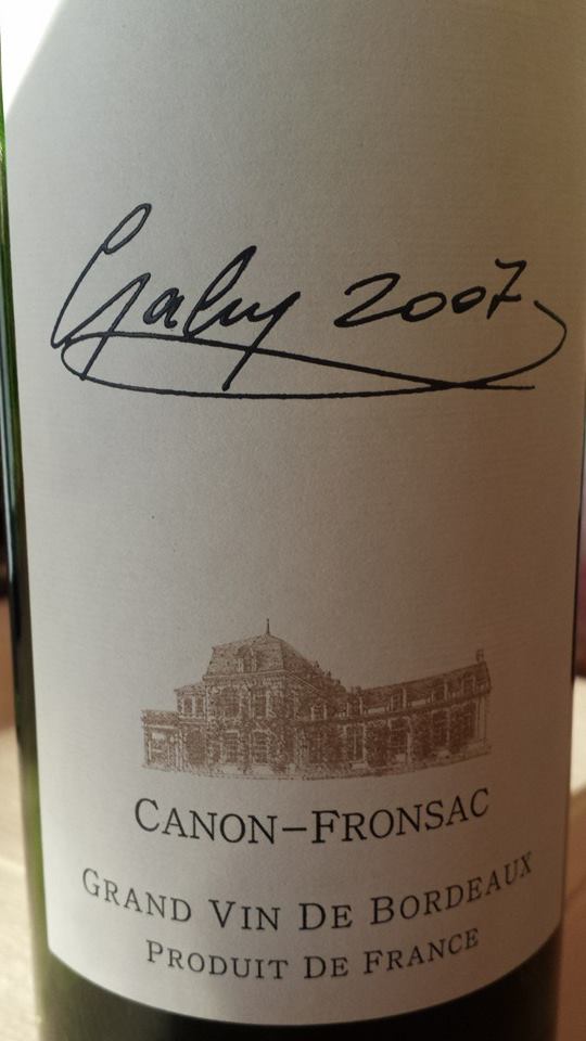 Château Gaby – Cuvée Gaby 2007 – Canon-Fronsac