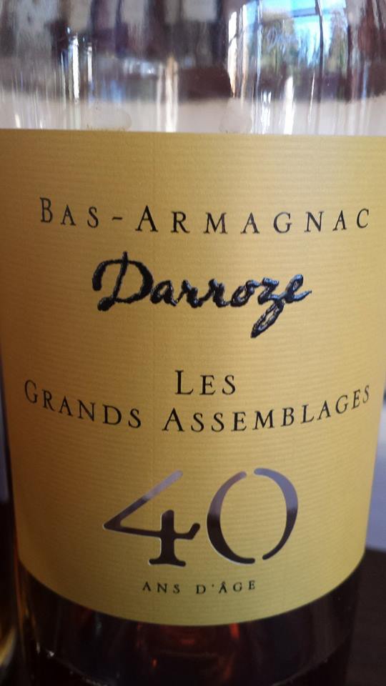 Darroze – Les Grands Assemblages – 40 ans d’âge – Bas-Armagnac