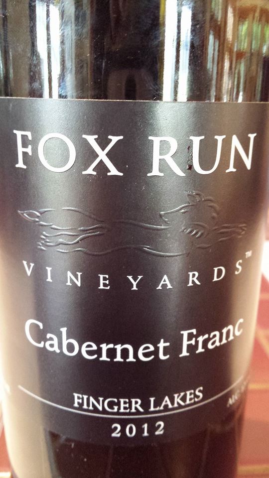 Fox Run Vineyards – Cabernet Franc 2012 – Finger Lakes