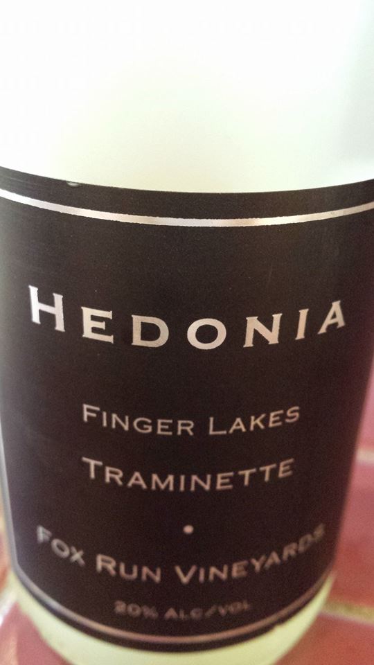 Fox Run Vineyards – Hedonia 2011 – Traminette – Finger Lakes