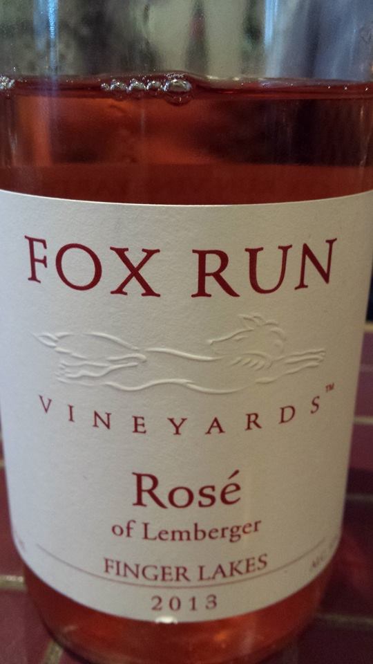 Fox Run Vineyards – Rosé of Lemberger 2013 – Finger Lakes