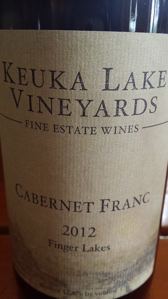 Keuka Lake Vineyards – Cabernet Franc 2012 – Finger Lakes