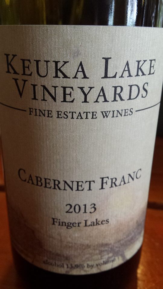 Keuka Lake Vineyards – Cabernet Franc 2013 – Finger Lakes