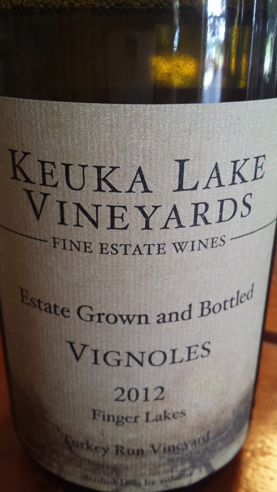 Keuka Lake Vineyards – Vignoles 2012 – Turkey Run Vineyard – Finger Lakes