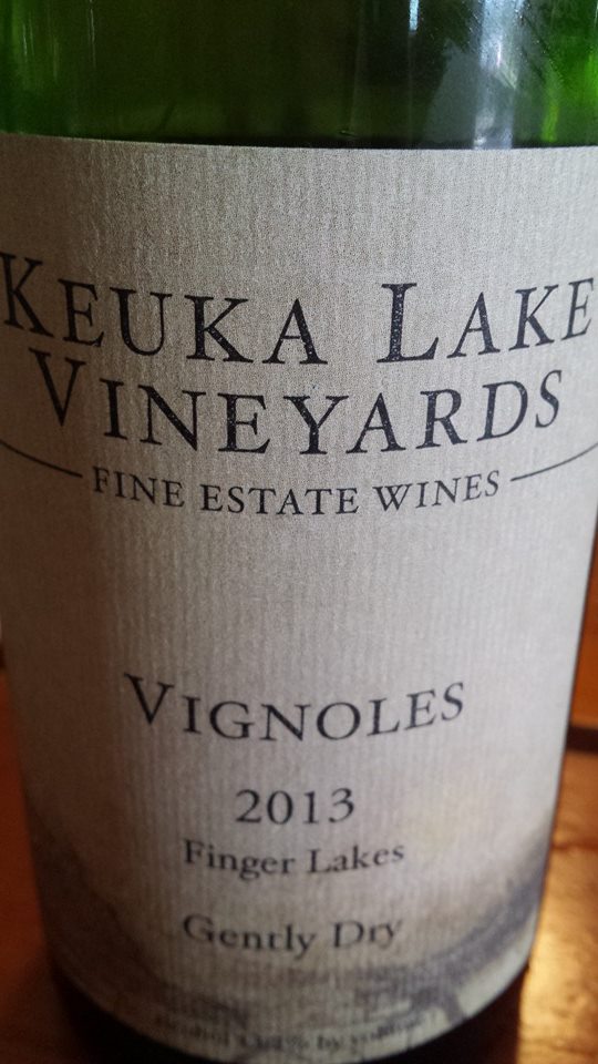 Keuka Lake Vineyards – Vignoles 2013 – Gently Dry – Finger Lakes