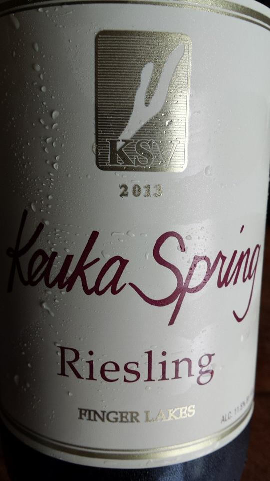 Keuka Spring Vineyards – Riesling 2013 – Finger Lakes