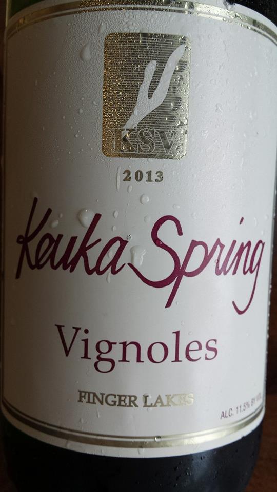 Keuka Spring Vineyards – Vignoles 2013 – Finger Lakes