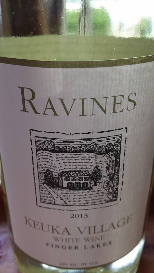 Ravines – Keuka Village 2013 – White Wine – Finger Lakes