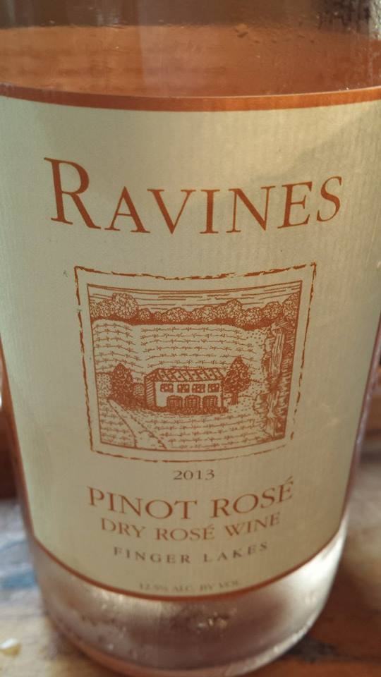 Ravines – Pinot Rosé 2013 – Dry Rosé Wine – Finger Lakes