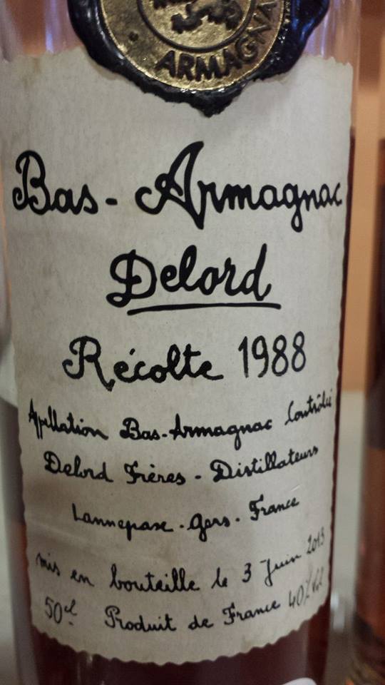 Armagnac Delord – 1988 – Bas-Armagnac