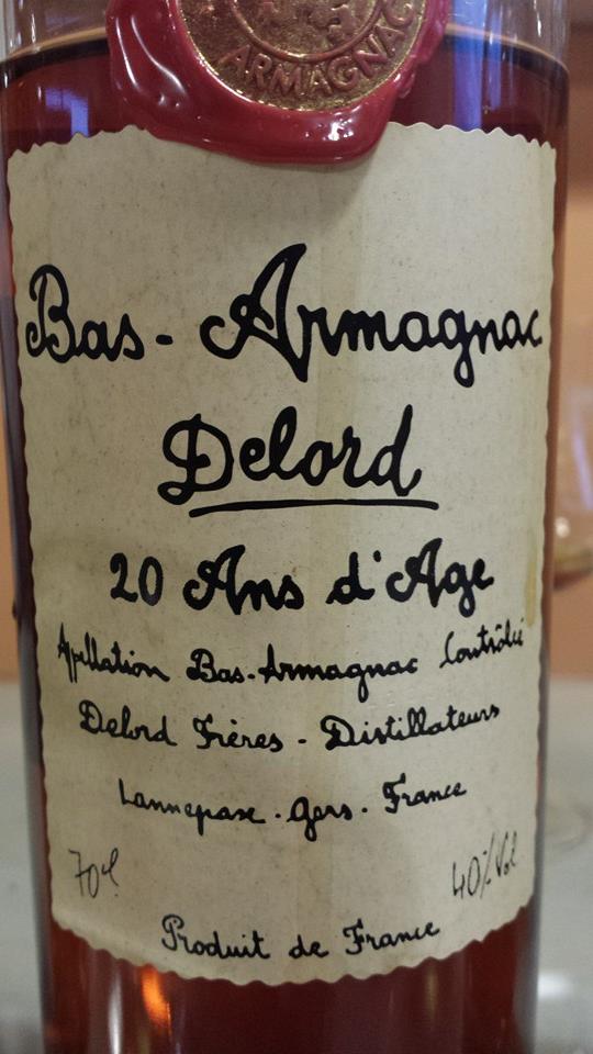 Armagnac Delord – 20 ans d’âge – Bas-Armagnac