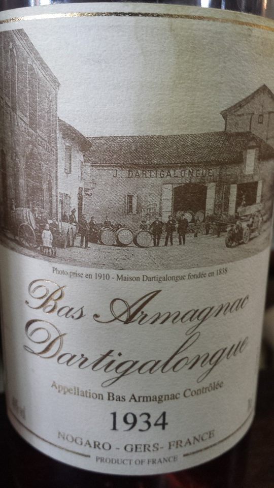 Dartigalongue – 1934 – Bas-Armagnac
