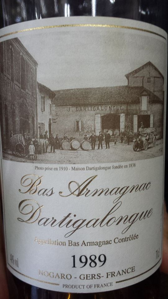 Dartigalongue – 1989 – Bas-Armagnac