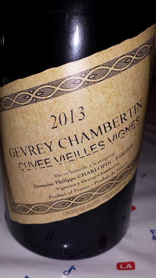 Domaine Philippe Charlopin Parizot – Cuvée Vieilles Vignes 2013 – Gevrey-Chambertin