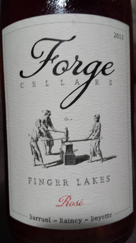 Forge Cellars – Pinot Noir Rosé 2013 – Finger Lakes