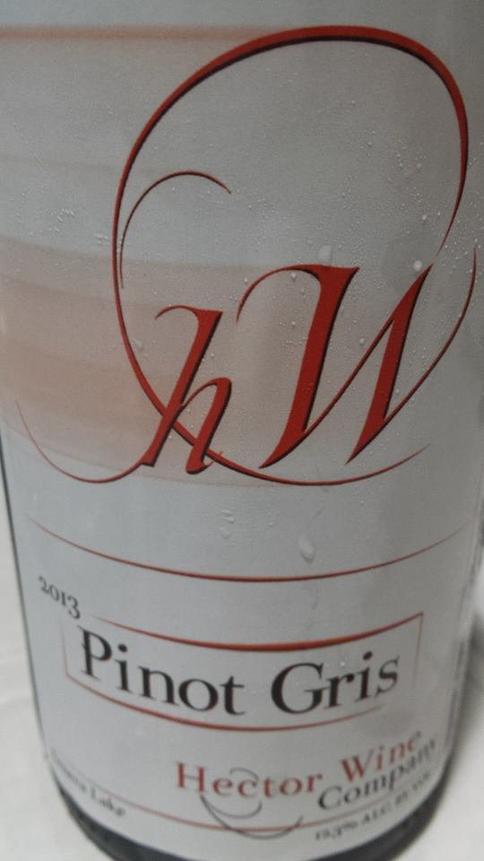 Hector Wine Company – Pinot Gris 2013 – Seneca Lake